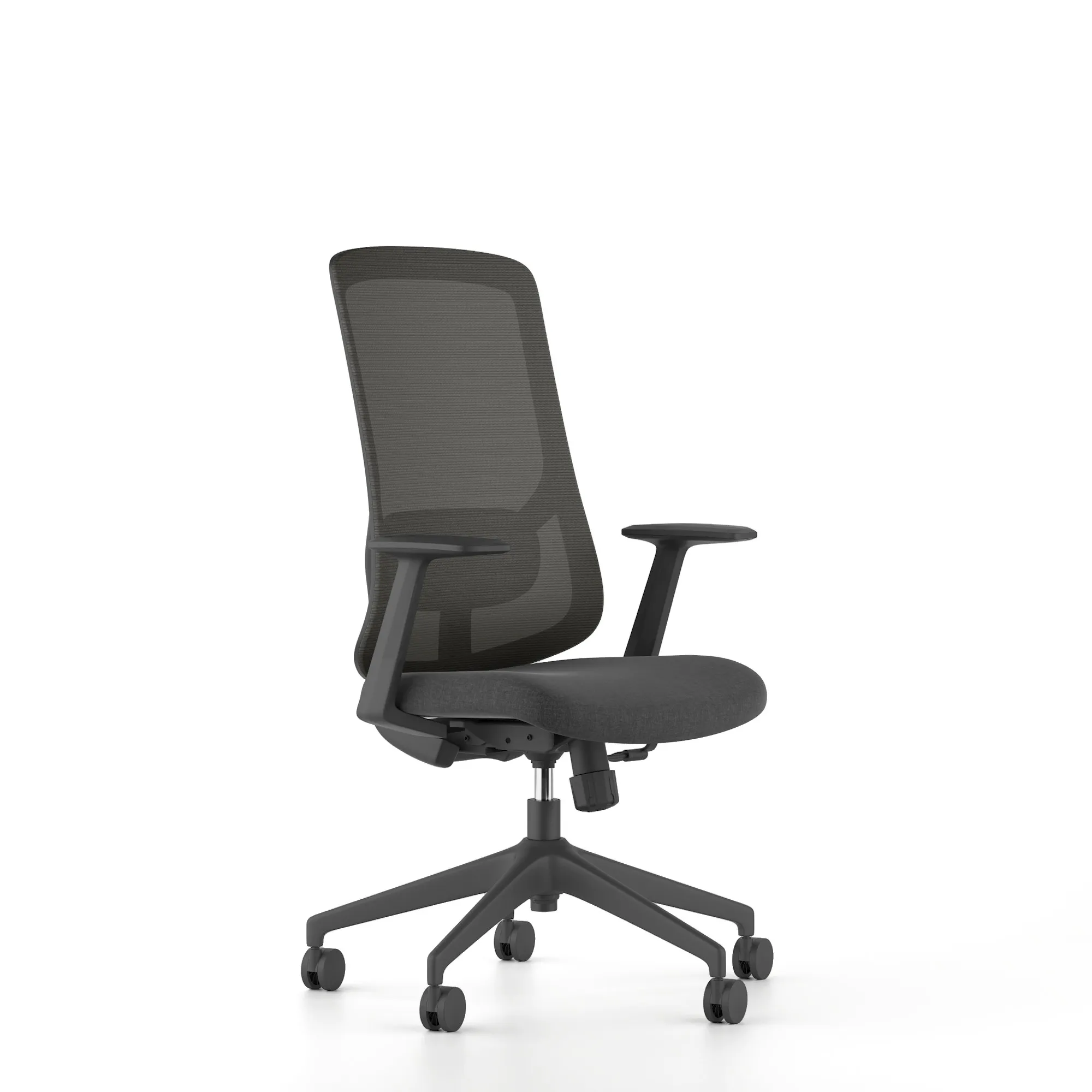 Geeco Mid Back Chair black frame